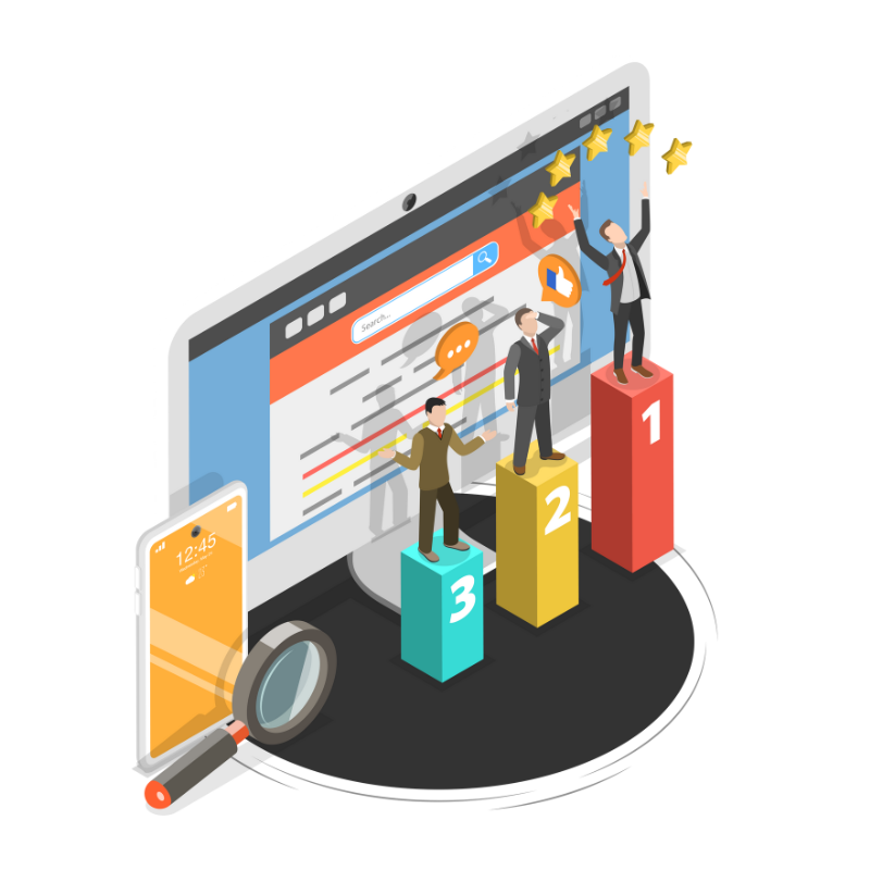 The icon about Centipede Digital's website design services emphasize the value of high-quality website design in establishing a strong online presence.